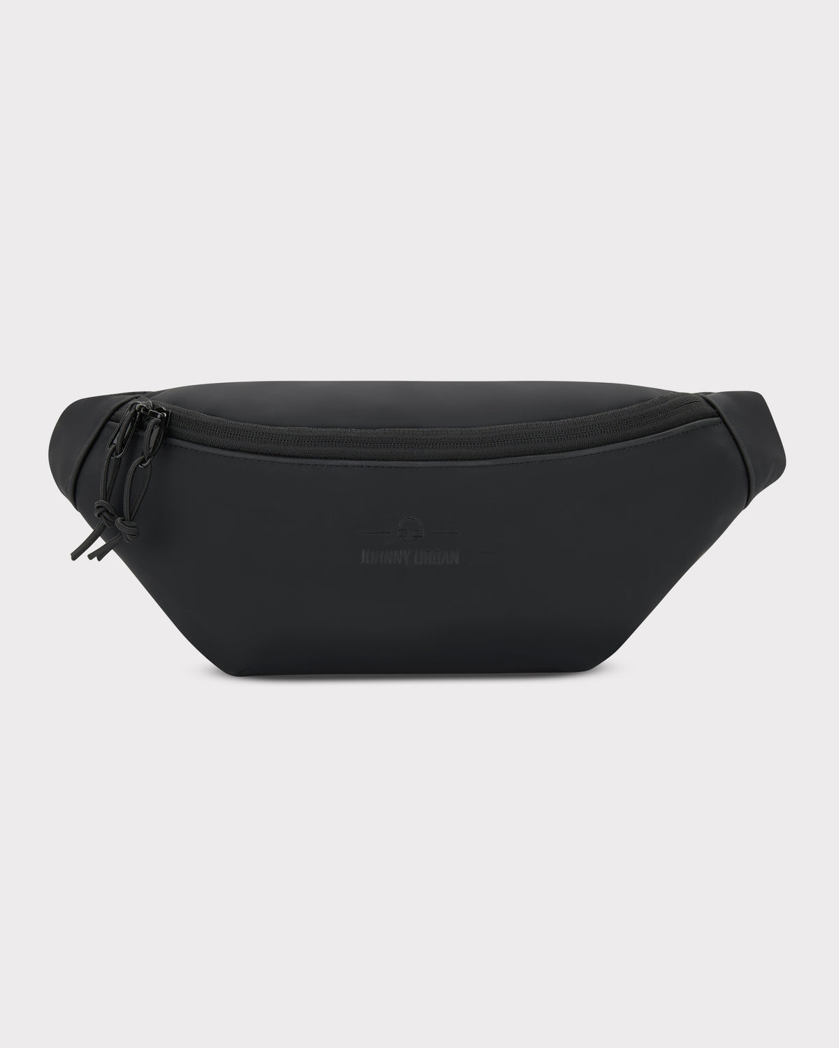 Schwarze Bauchtasche 'Riley' von Johnny Urban mit Reißverschluss und minimalistischer Form