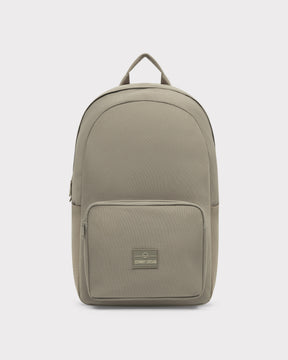 Johnny Urban Rucksack 'Mo' in desertgrau mit Fronttasche und Tragegriff