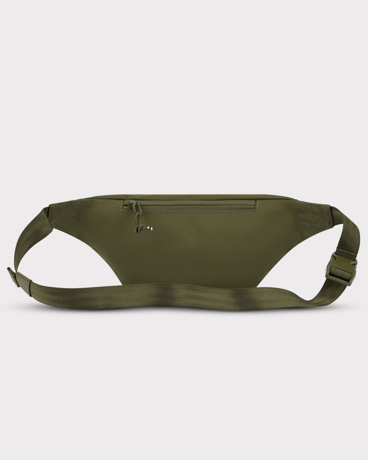 Olivefarbene Johnny Urban Bauchtasche 'Erik Small' aus robustem Material mit Reißverschlussfach und verstellbarem Gurt