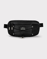 Schwarze Bauchtasche 'Devin' von Johnny Urban mit elastischem Frontband und Reißverschluss