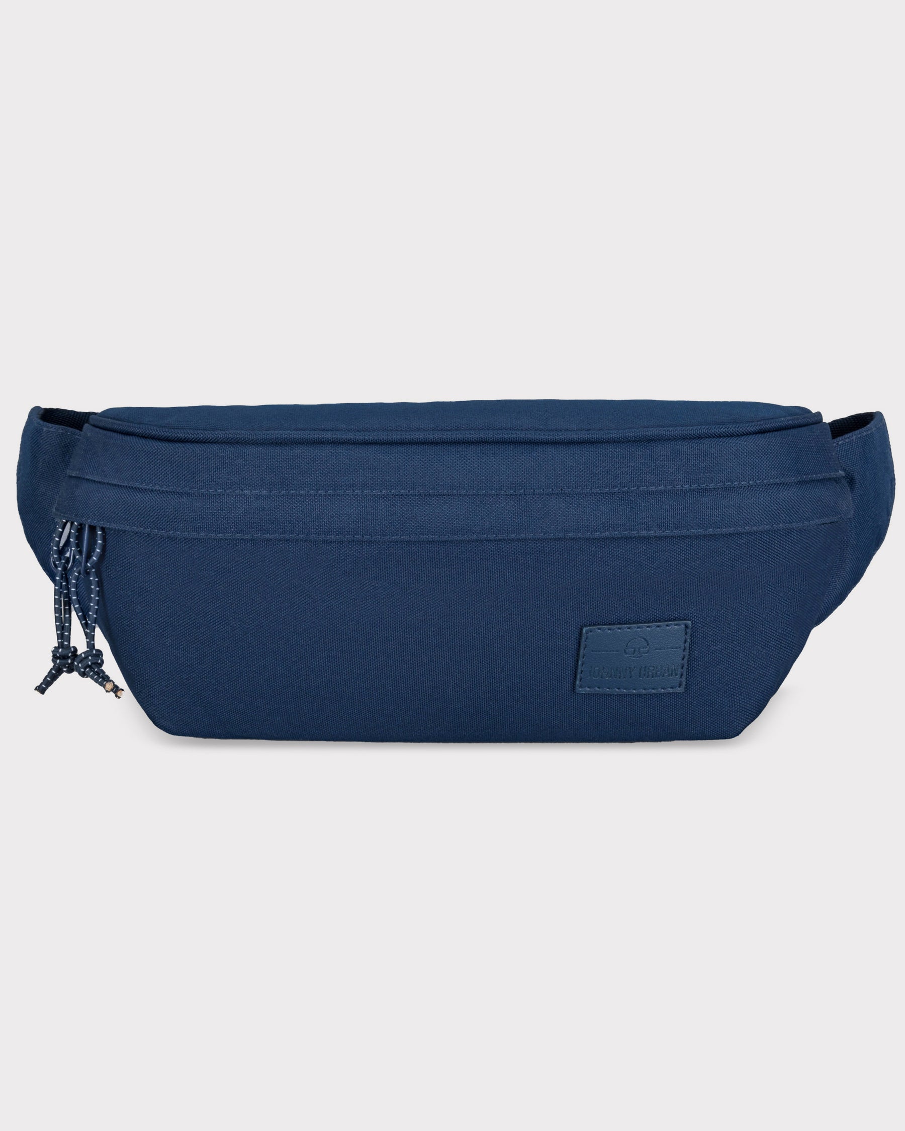 Bauchtasche 'Tom' von Johnny Urban, blau, rechteckige Form, Reißverschluss mit Kordelzug