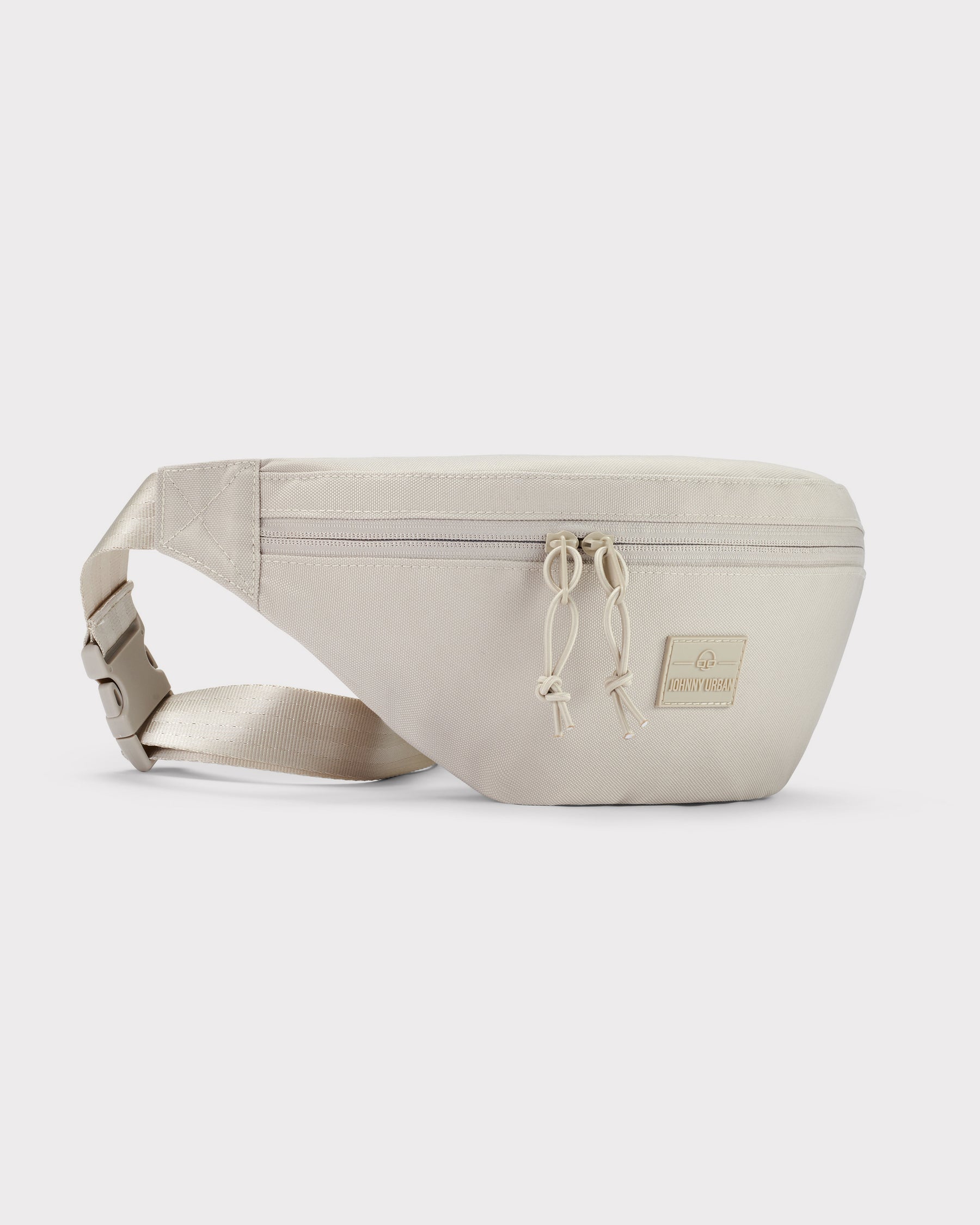 Beige Bauchtasche 'Erik Large' von Johnny Urban mit Reißverschluss und verstellbarem Gurt