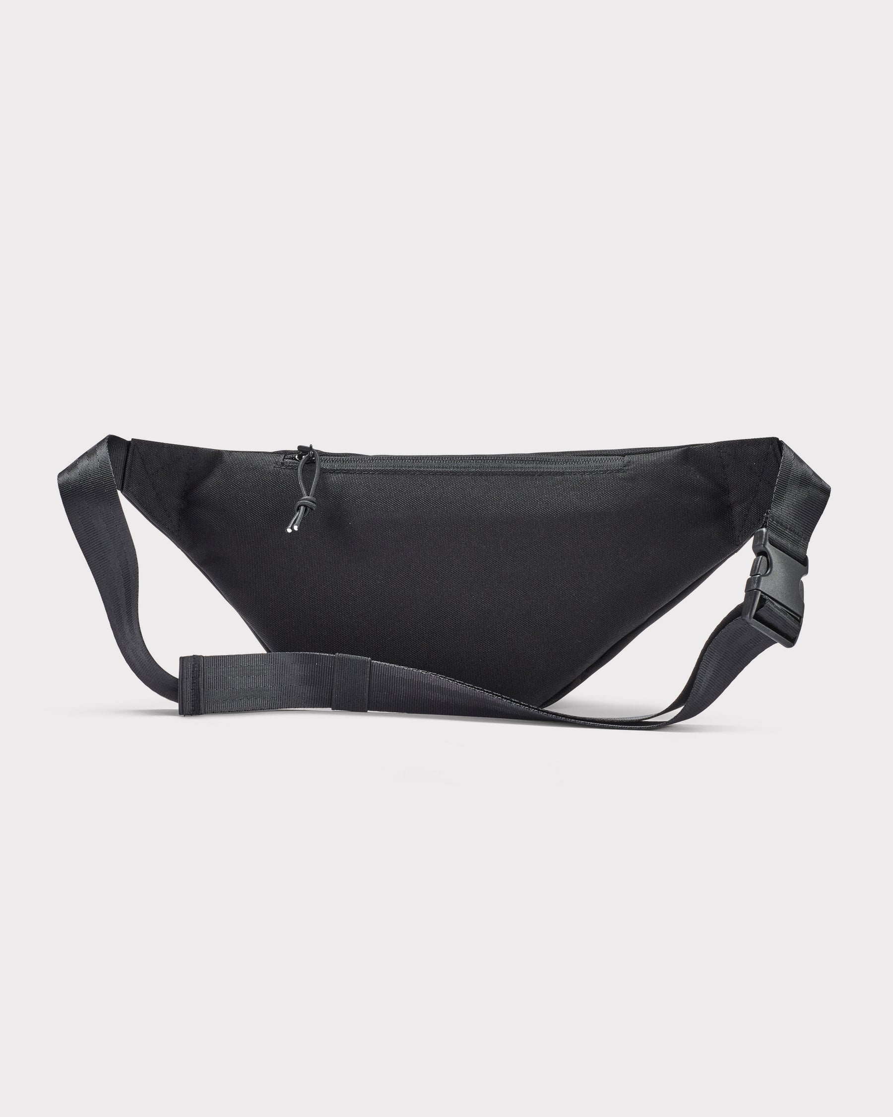 Große schwarze Bauchtasche 'Erik Large' von Johnny Urban mit verstellbarem Gurt und Reißverschluss