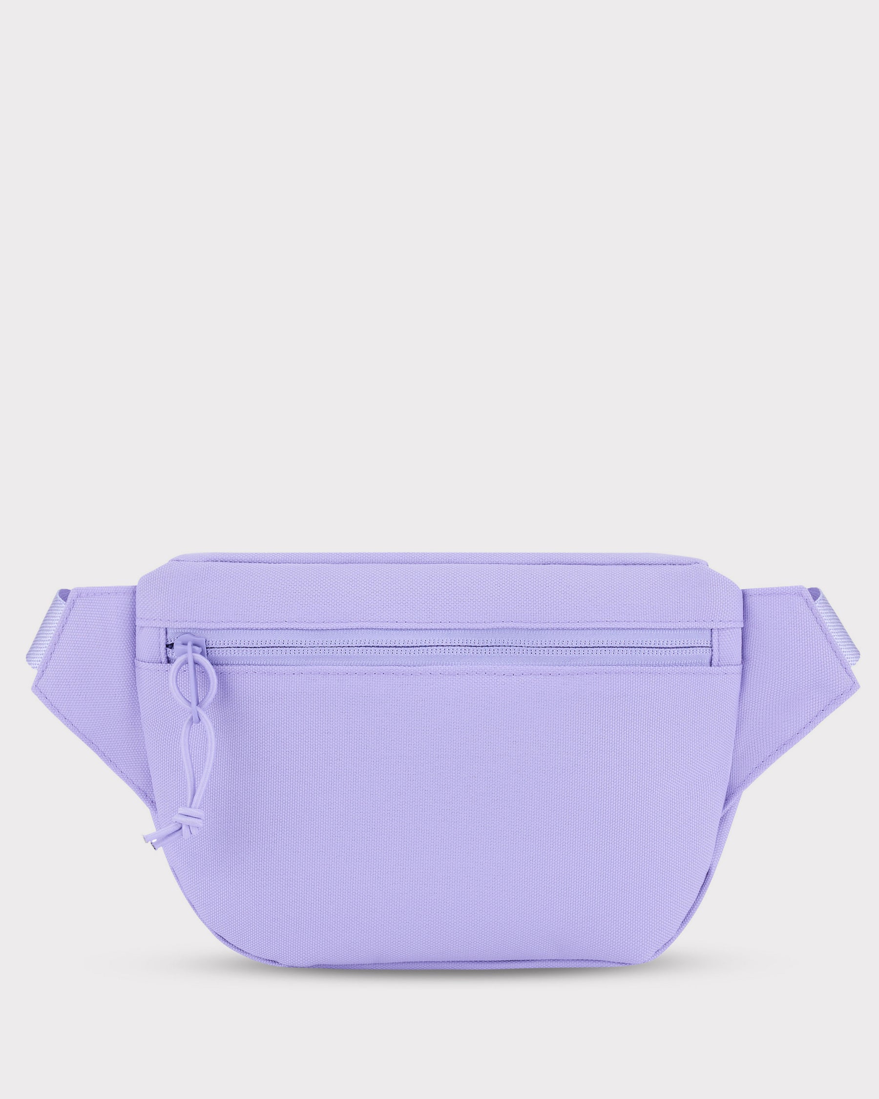 Lila Bauchtasche 'Ben' aus robustem Material mit Reißverschlussfach vorne