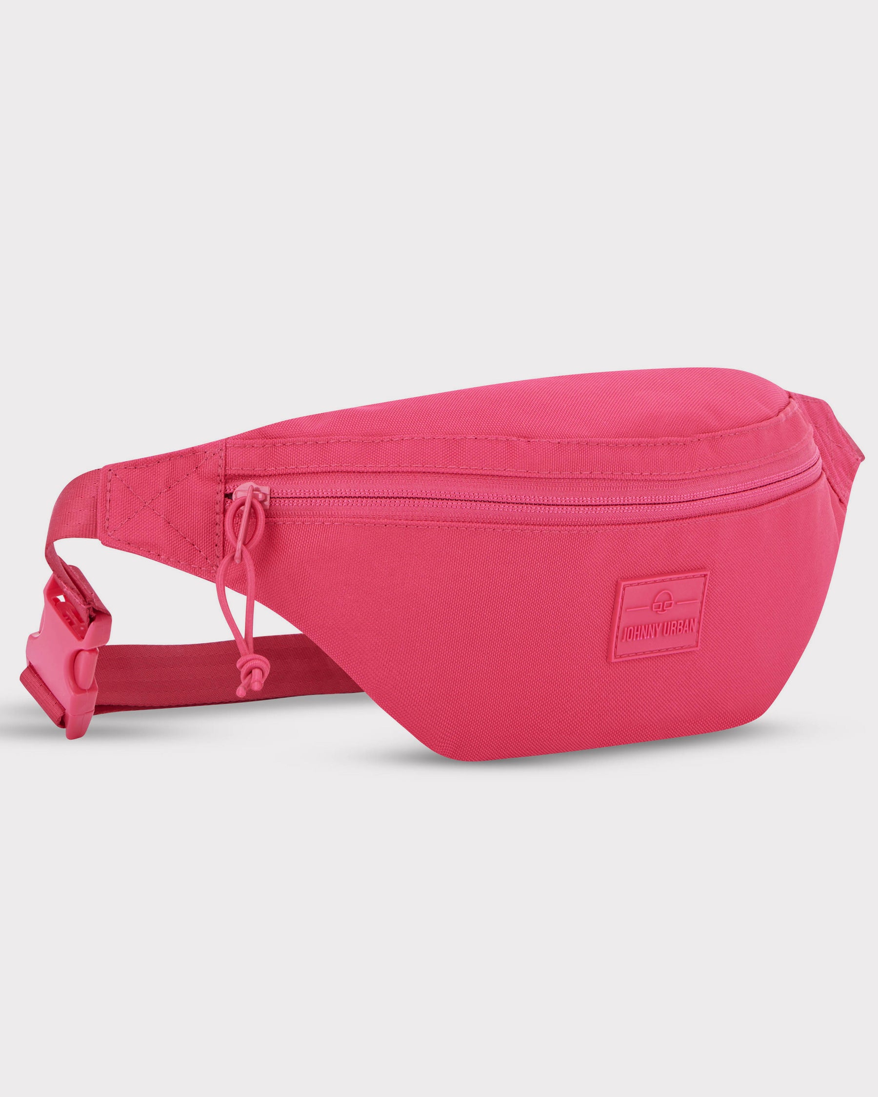 Rosa Bauchtasche 'Erik Small' von Johnny Urban mit Reißverschluss und verstellbarem Gurt