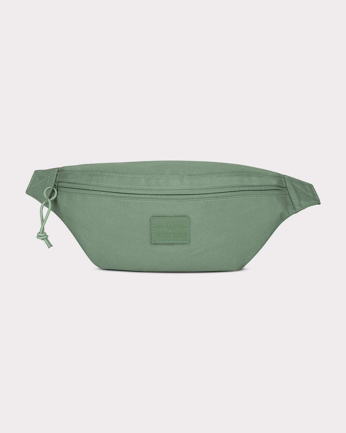 Grüne nachhaltige Bauchtasche 'Erik Small' von Johnny Urban aus robustem Material mit Reißverschluss