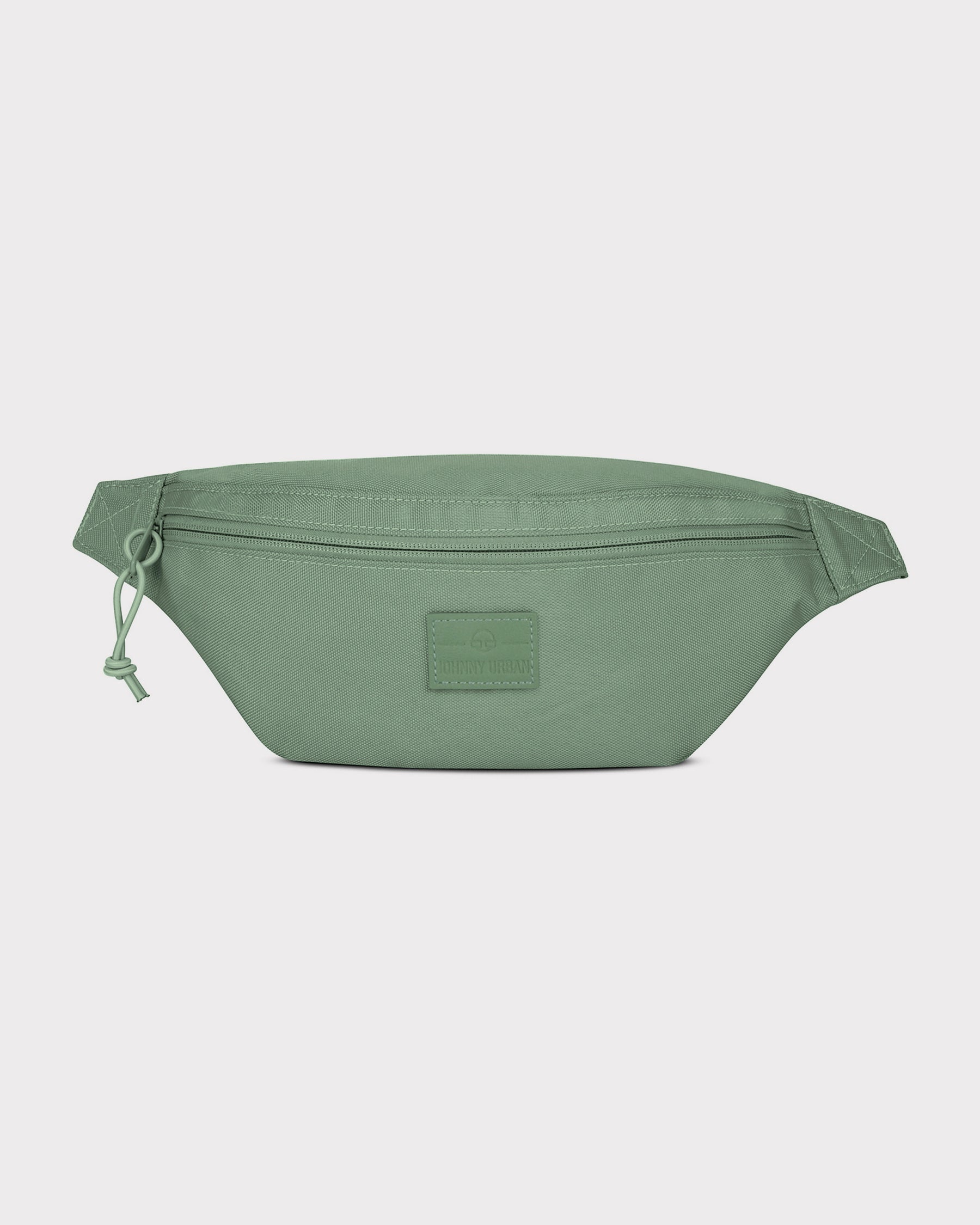 Grüne nachhaltige Bauchtasche 'Erik Small' von Johnny Urban aus robustem Material mit Reißverschluss