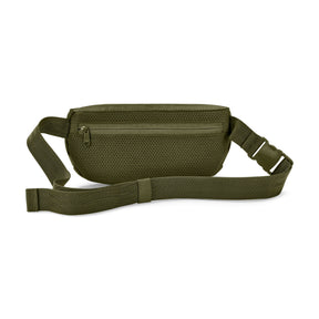 Olivgrüne Bauchtasche 'Devin' von Johnny Urban mit verstellbarem Gurt und Reißverschlussfach