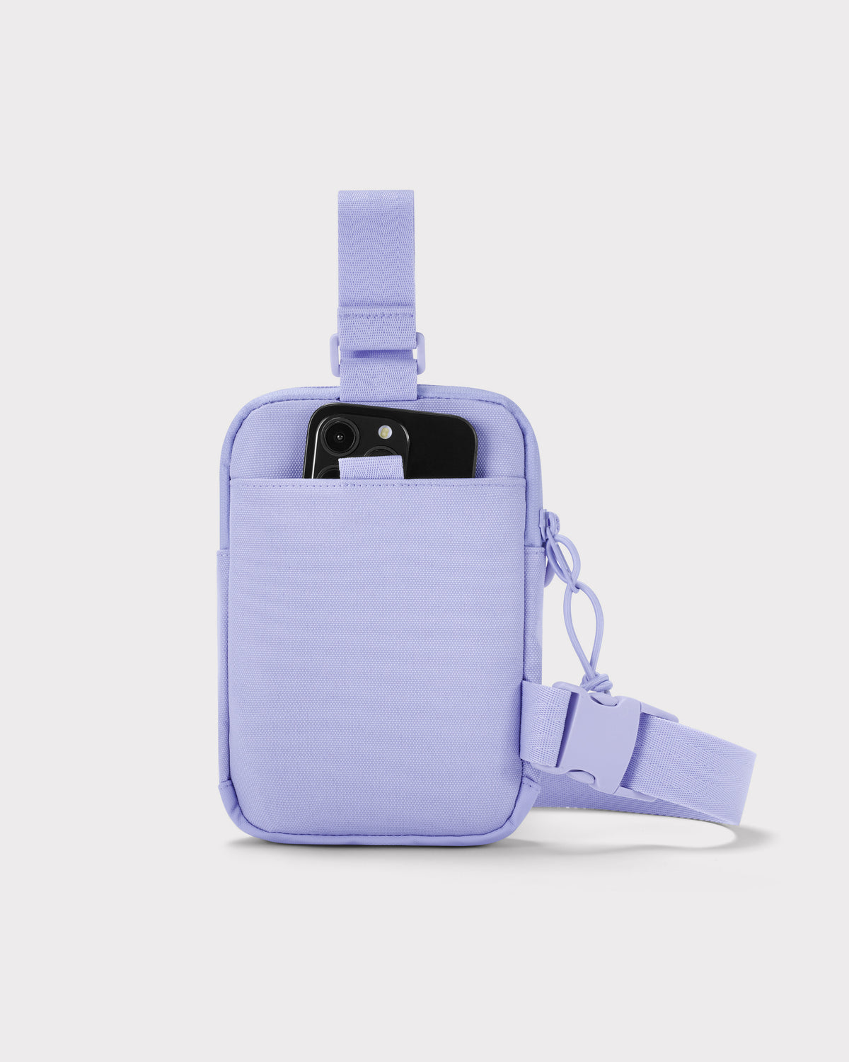 Johnny Urban Front Pack 'Arthur' Brusttasche in flieder mit Smartphone in Vordertasche