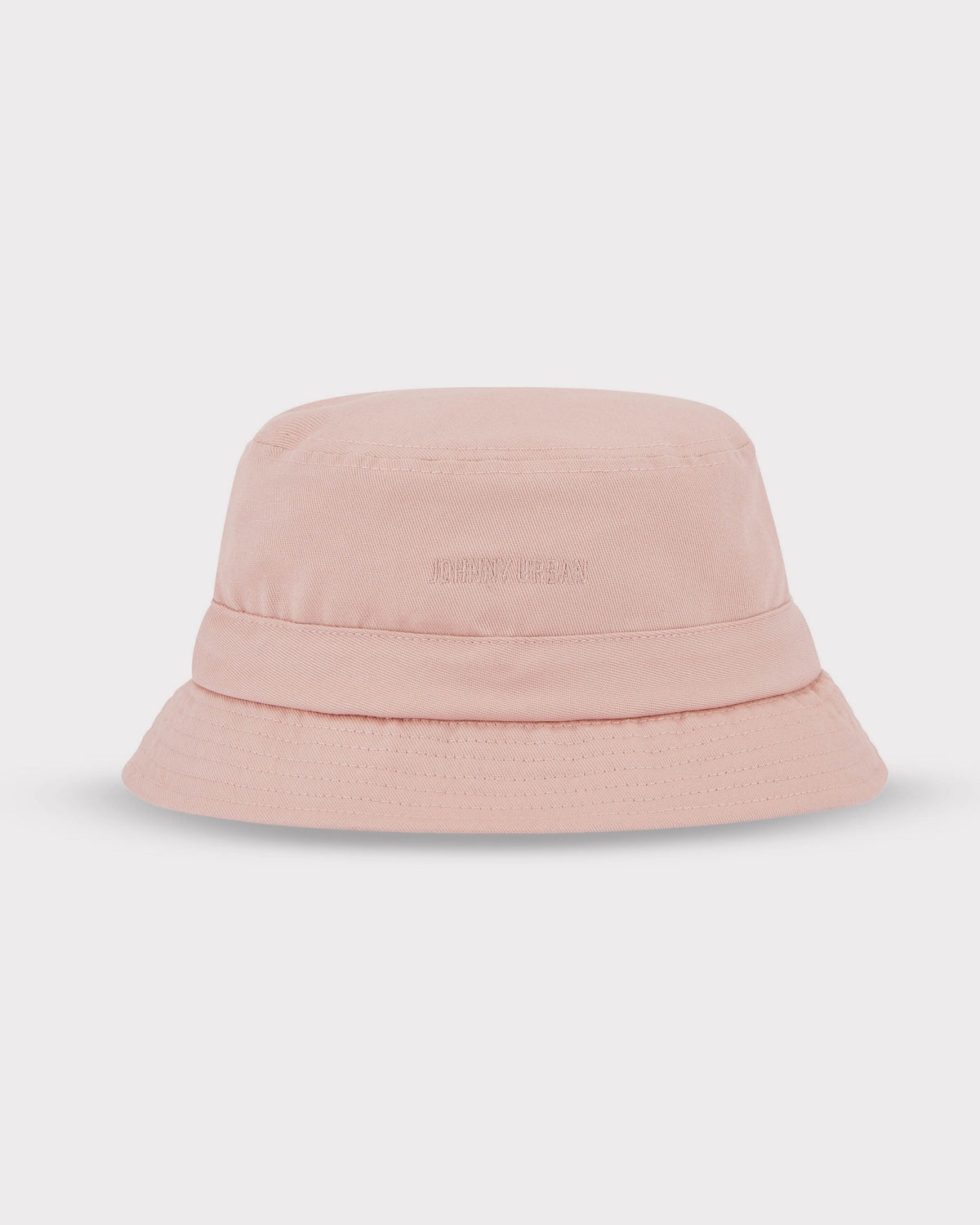 Babyrosa Bucket Hat 'Gill' von Johnny Urban aus Stoff mit gesticktem Logo