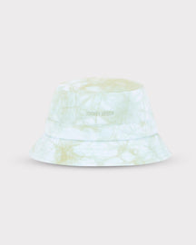 Johnny Urban Bucket Hat 'Gill' mit hellgrünem Batikmuster und weitem Rand