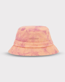 Johnny Urban Bucket Hat 'Gill' mit orange-rosa Batikmuster aus Stoff