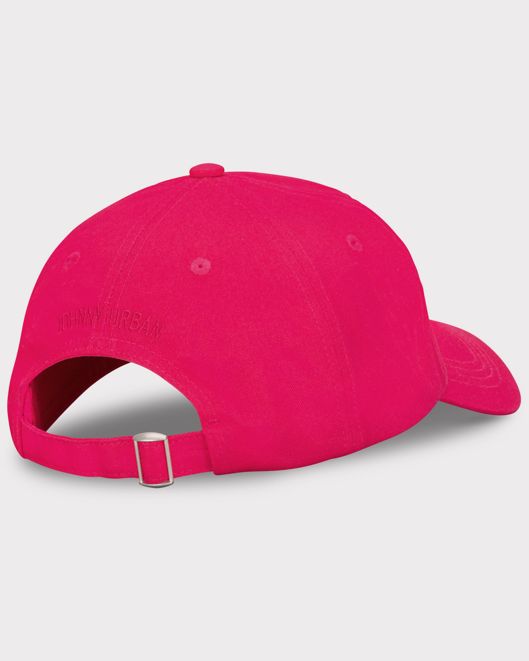 Rückansicht der pinkfarbenen Cap ‚Jen‘ von Johnny Urban mit verstellbarem Riemen aus Canvas