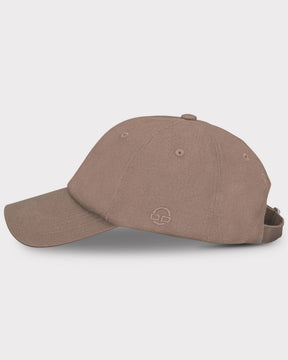 Braune Canvas-Cap 'Jen' von Johnny Urban mit verstellbarem Riemen und gesticktem Logo
