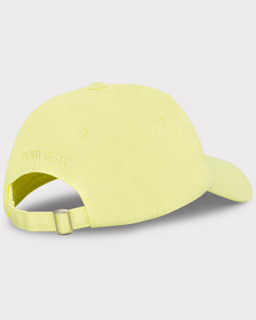 Limonengrüne Cap 'Jen' von Johnny Urban mit verstellbarem Riemen und Stickerei hinten