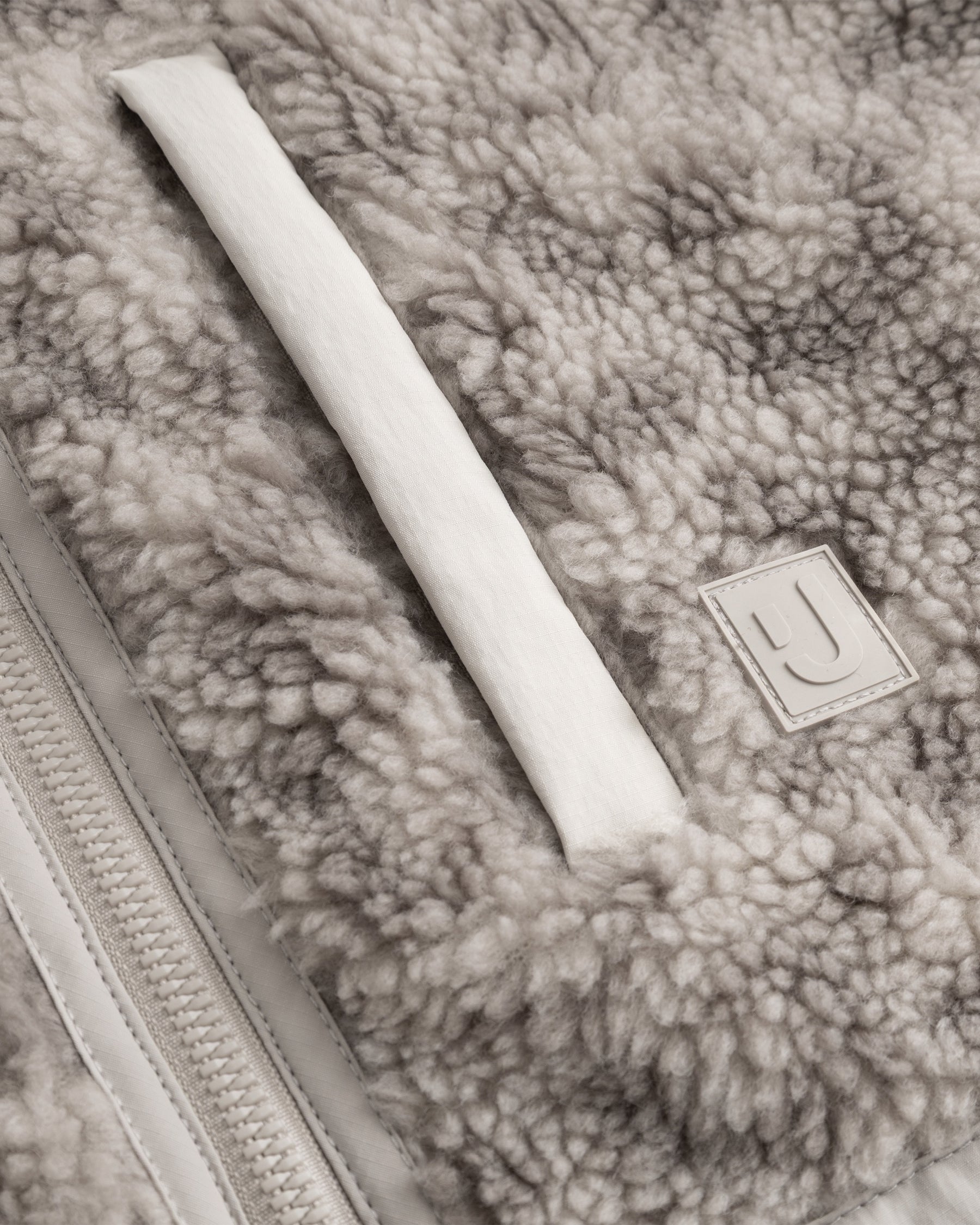 Cropped Teddy Fleecejacke "Carey"