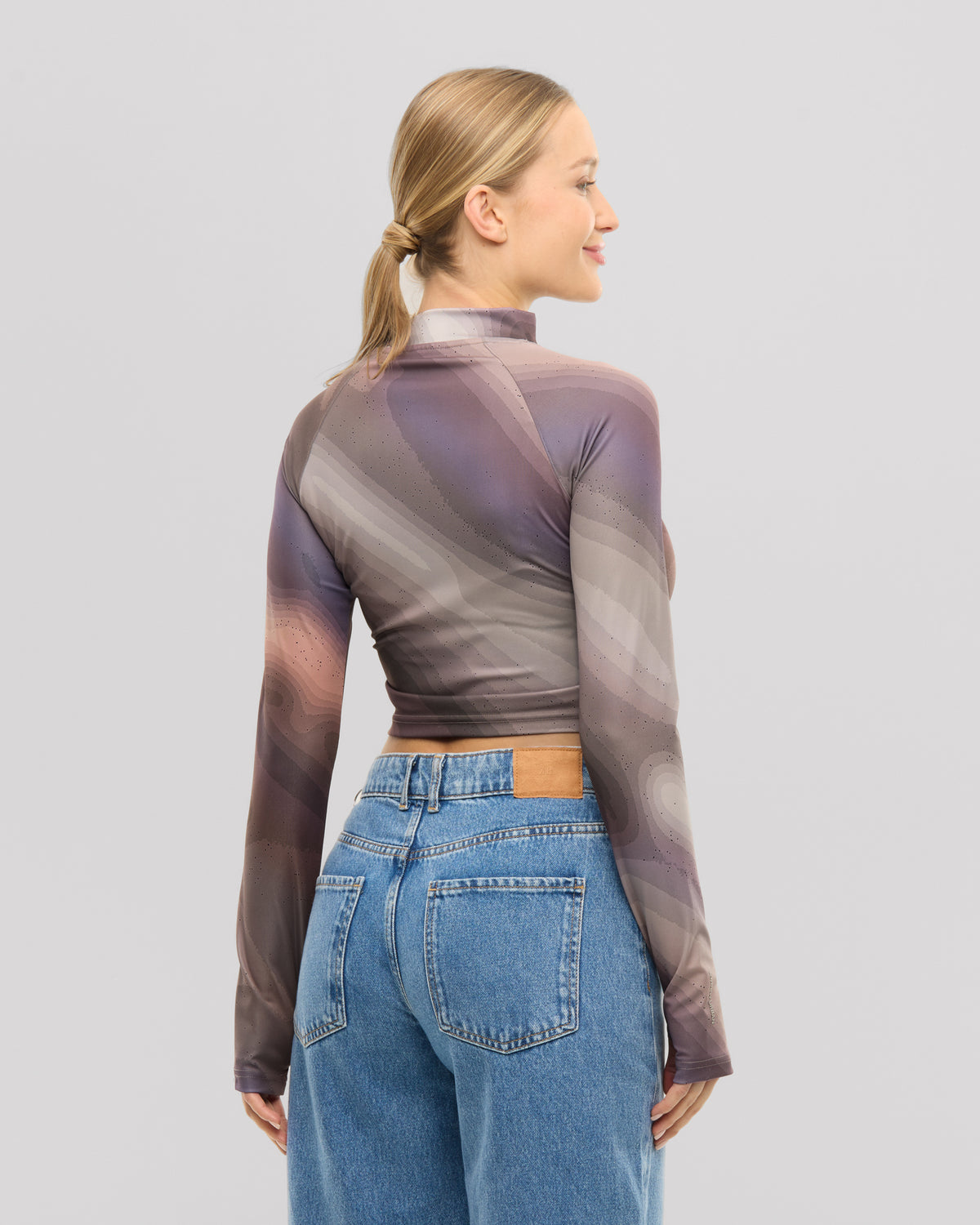 Cropped Longsleeve "Amber"