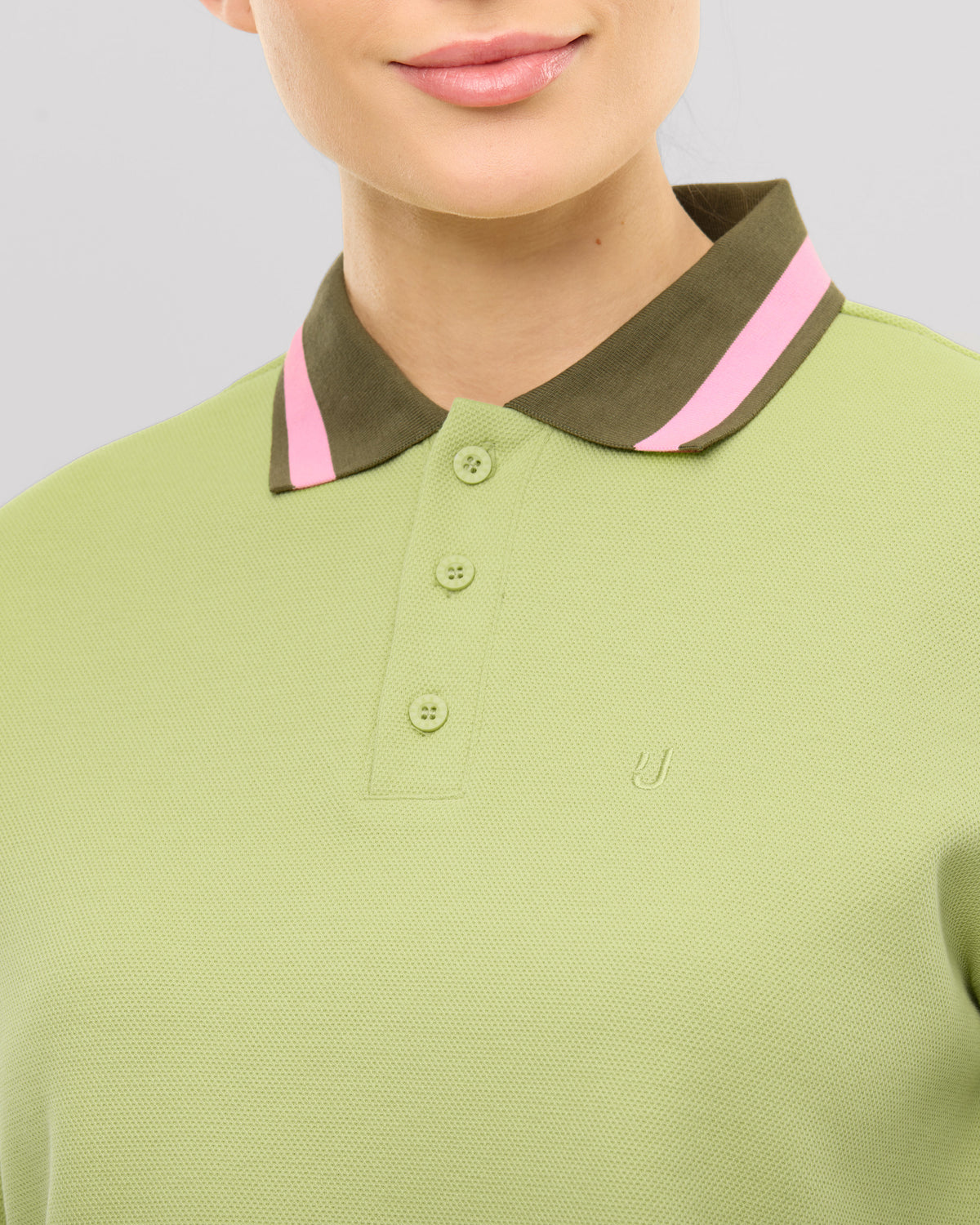 Cropped Poloshirt "Abbie"