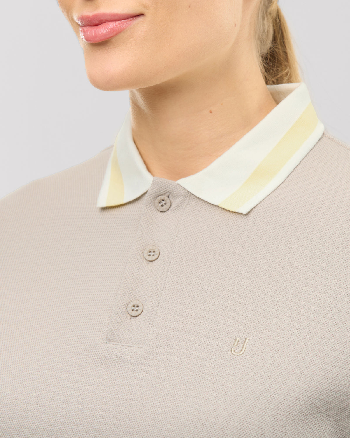 Cropped Poloshirt "Abbie"