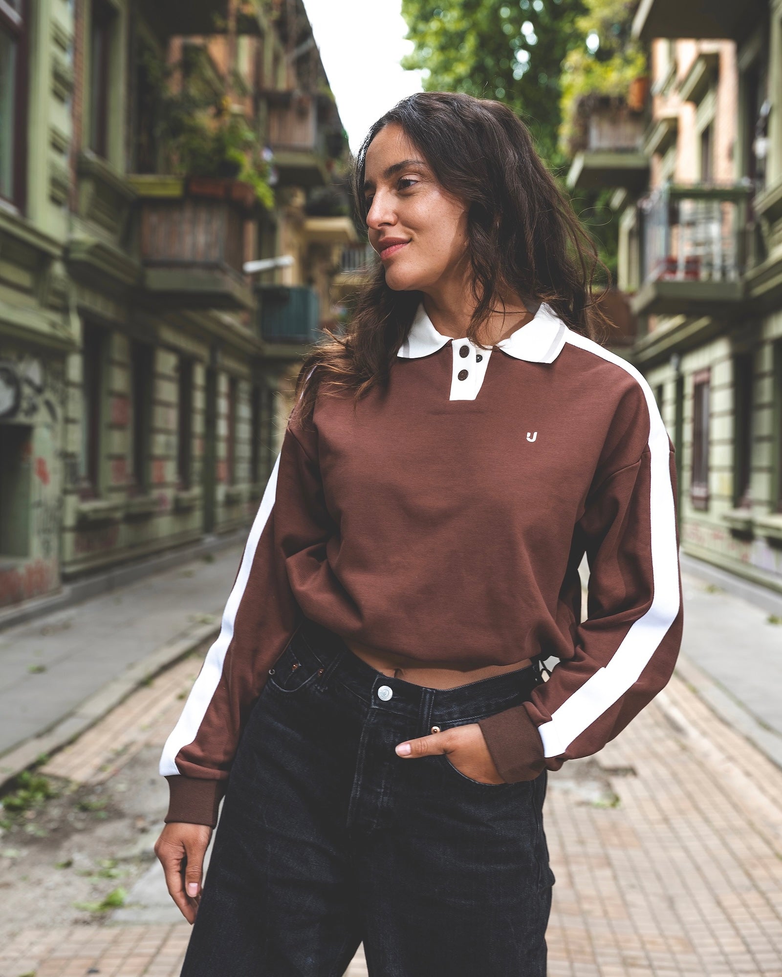 Cropped Shirt "Kira"