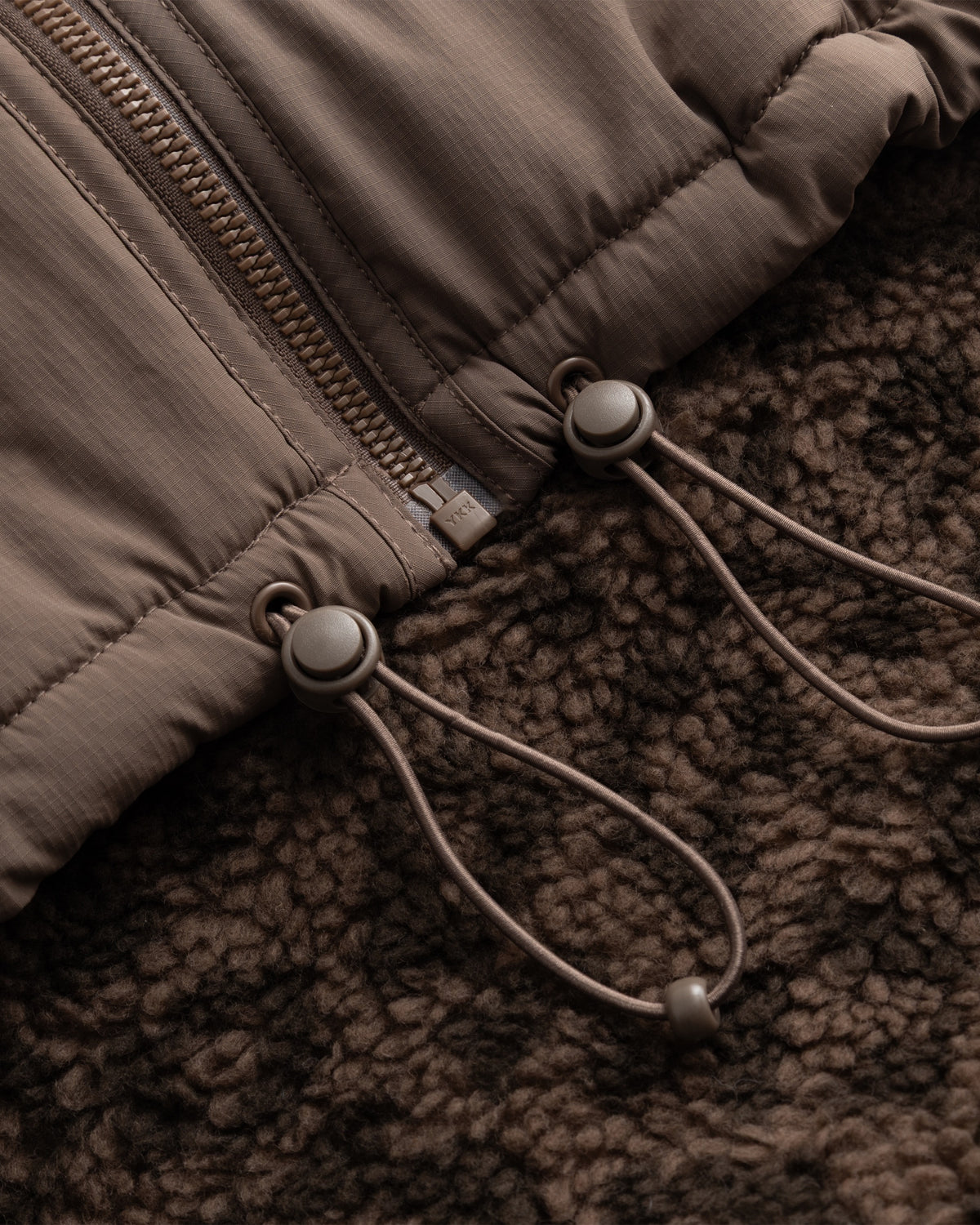 Cropped Teddy Fleecejack "Carey"