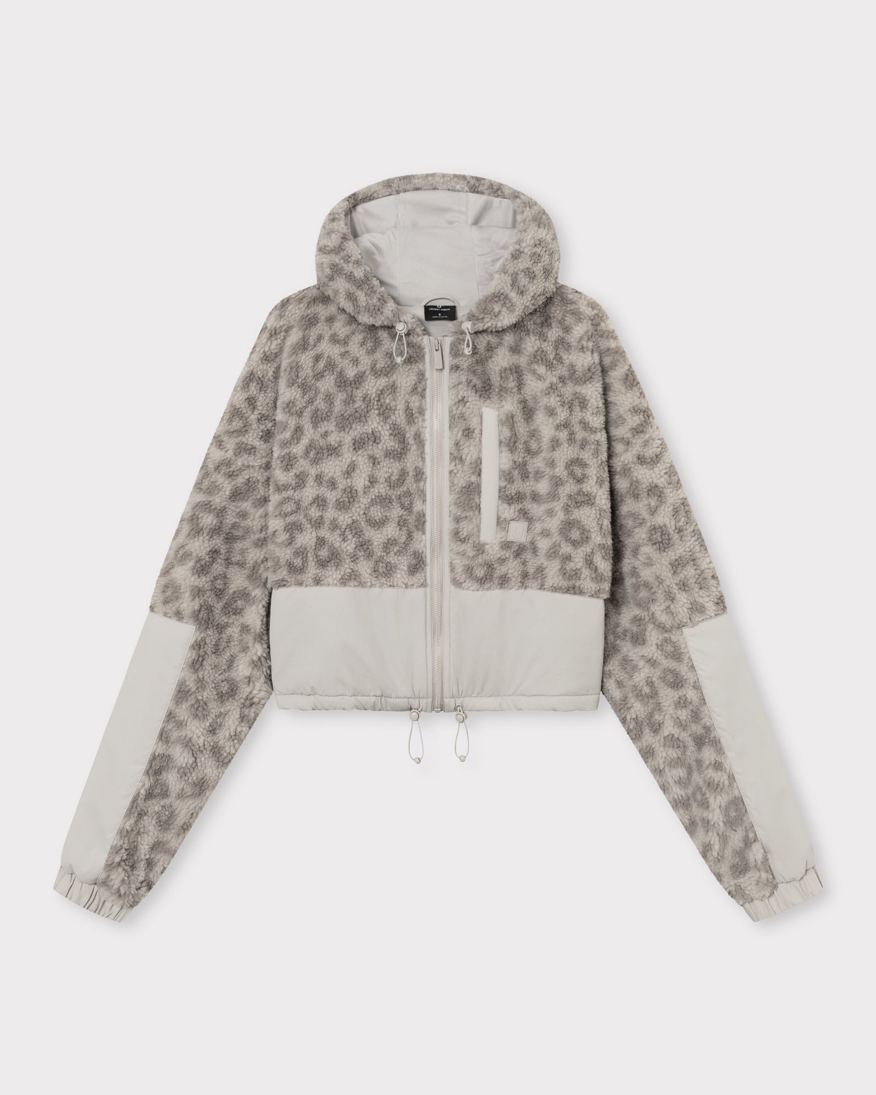 Cropped Teddy Fleecejacke "Carey"