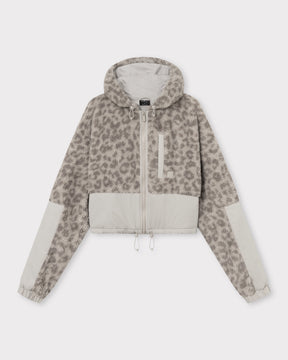 Cropped Teddy Fleecejacke "Carey"