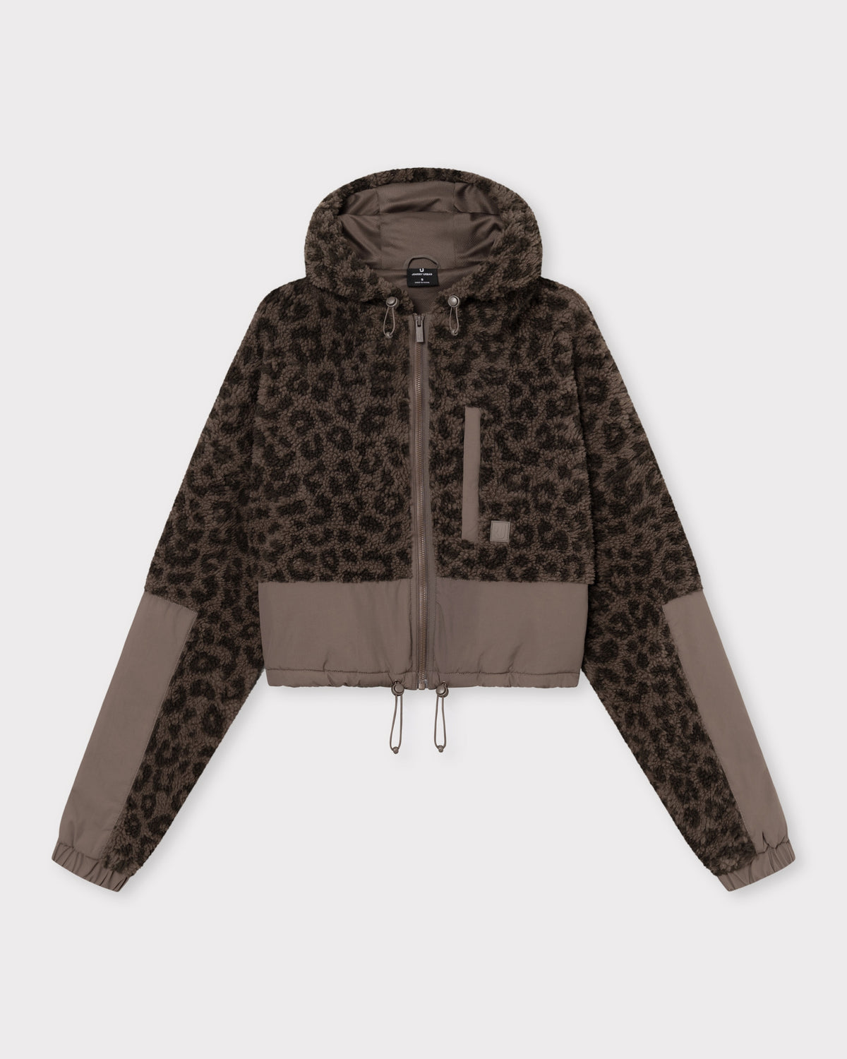 Cropped Teddy Fleecejacke "Carey"