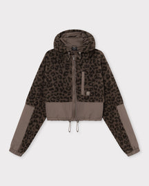 Cropped Teddy Fleecejacke "Carey"