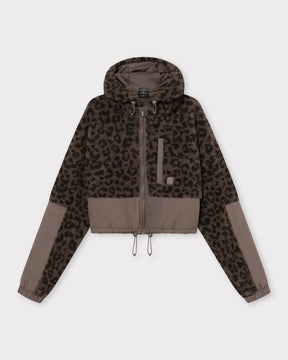 Cropped Teddy Fleecejacke "Carey"