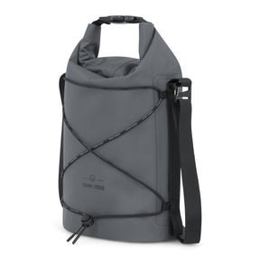 Johnny Urban Dry Bag 'Theo' wasserfester grauer Packsack mit verstellbarem Schulterriemen und Kordelzug