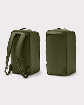 Olivegrüne Johnny Urban Duffle Bag 'Shawn Medium' mit Rucksack- & Tragefunktion, rechteckige Form