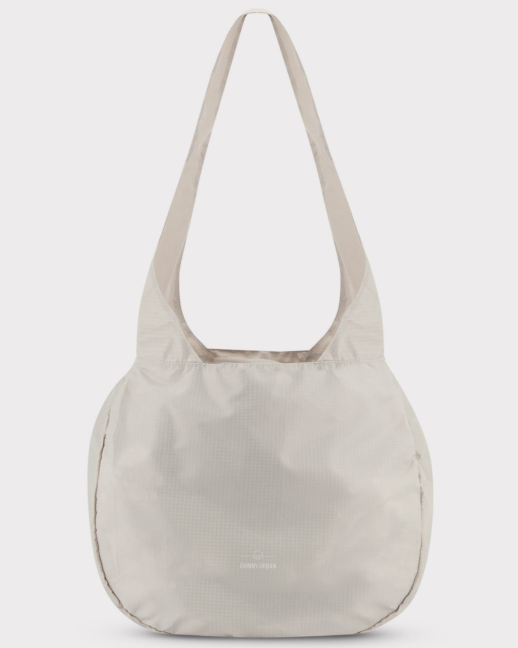 Beige Einkaufstasche 'Lee' von Johnny Urban mit langen Henkeln