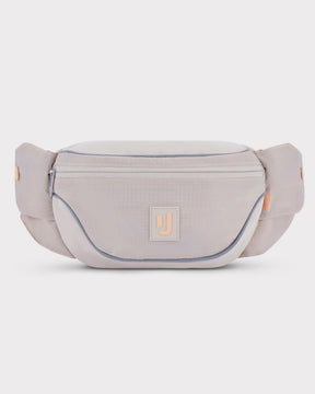2in1 Bauchtasche 'Jimmy' von Johnny Urban in beige mit Reißverschluss und Logo