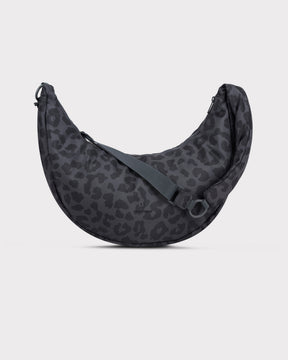 Half Moon Bag "Lou Large" grau leo
