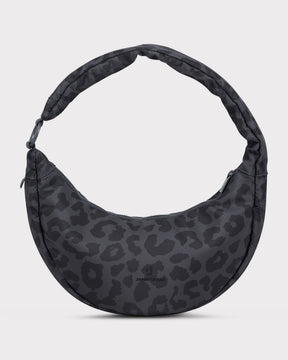 Half Moon Bag "Lou Medium" grau leo