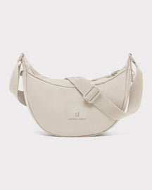 Johnny Urban Half Moon Damen Umhängetasche Ally Small in Sandfarben mit verstellbarem Träger