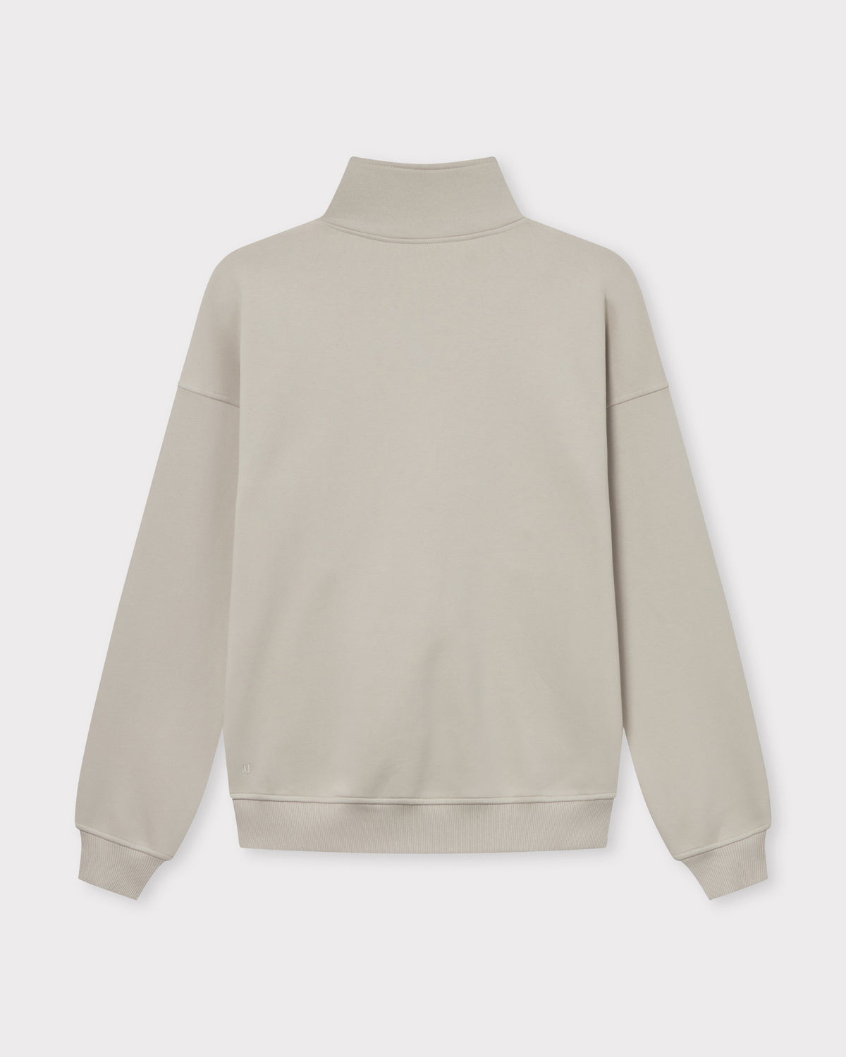 Beiger Half-Zip-Sweatshirt 'Cooper' mit Stehkragen und langen Ärmeln von Johnny Urban
