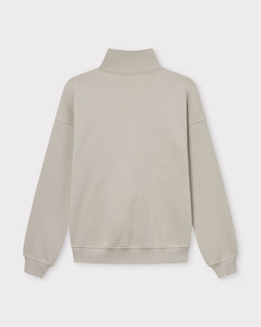 Beiger Half-Zip-Sweatshirt 'Cooper' mit Stehkragen und langen Ärmeln von Johnny Urban