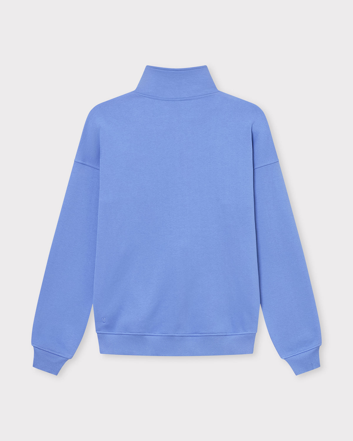 Halb-zip Sweatshirt 'Cooper' von Johnny Urban in Blau mit Stehkragen und langen Ärmeln