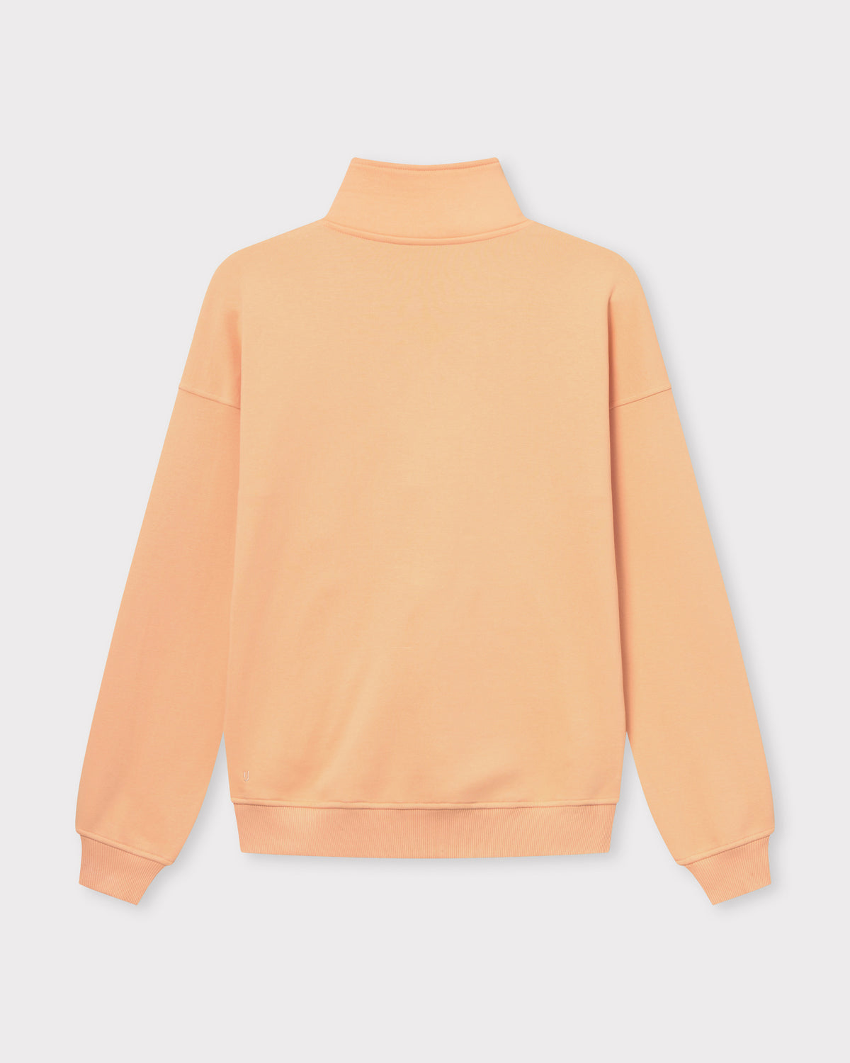 Peachfarbener Half-Zip-Sweatshirt 'Cooper' von Johnny Urban, Rückansicht