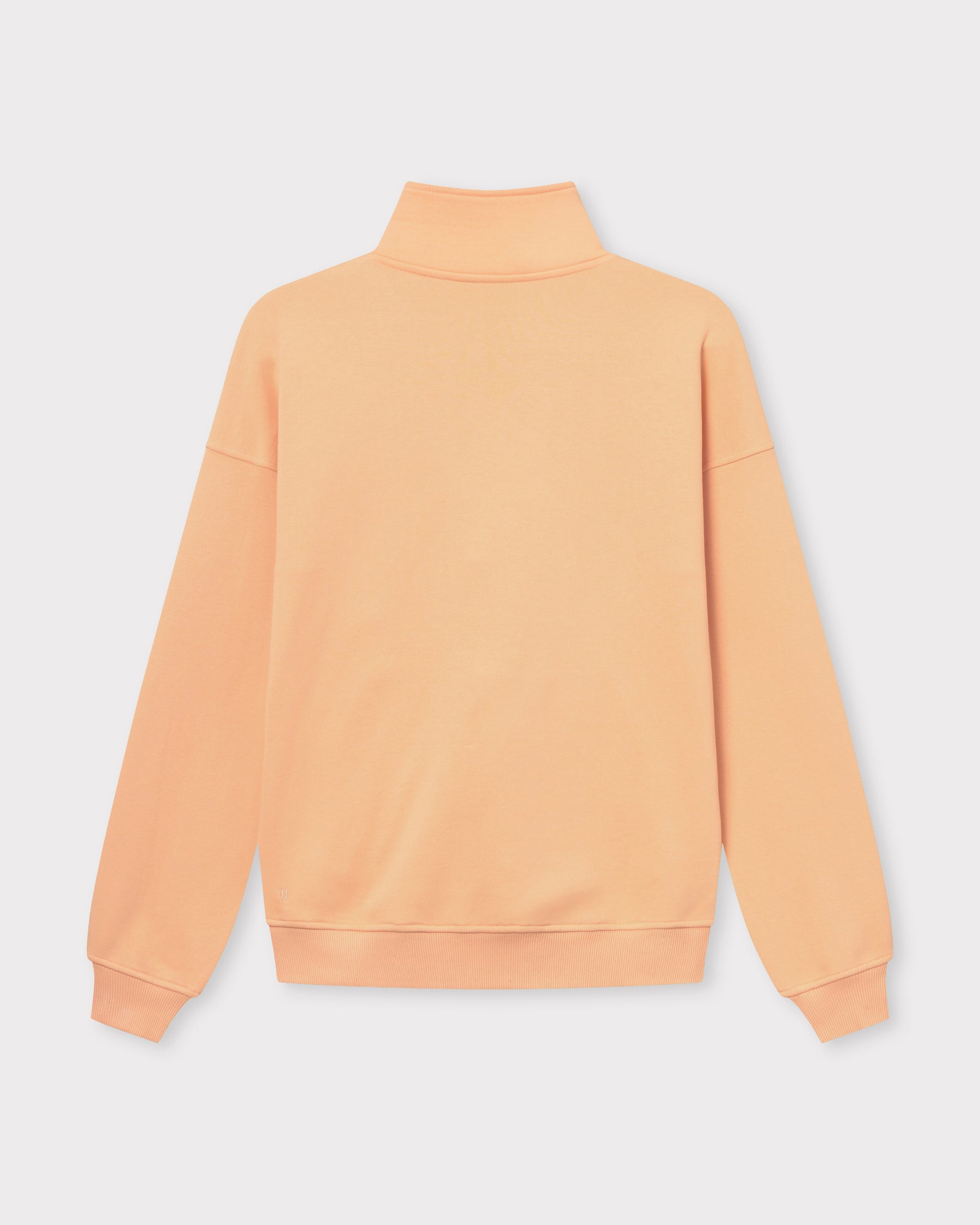 Peachfarbener Half-Zip-Sweatshirt 'Cooper' von Johnny Urban, Rückansicht