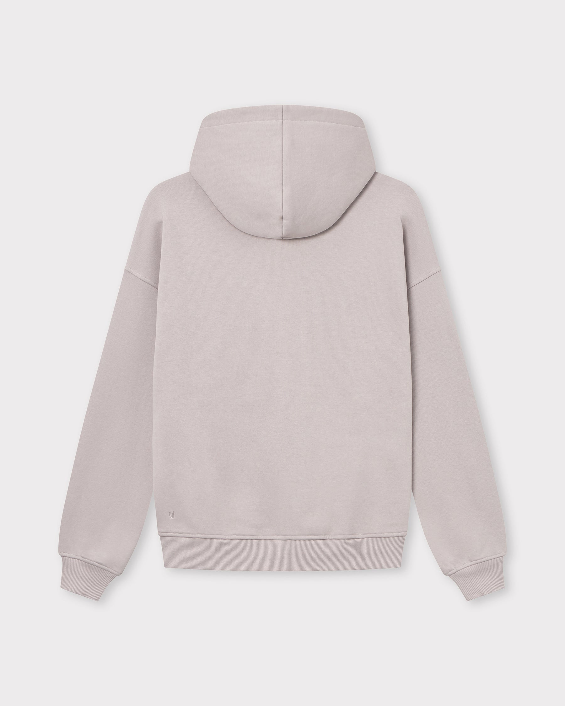Johnny Urban Oversized Hoodie 'Cody' in beige, Rückansicht, Kapuze, gerippte Bündchen