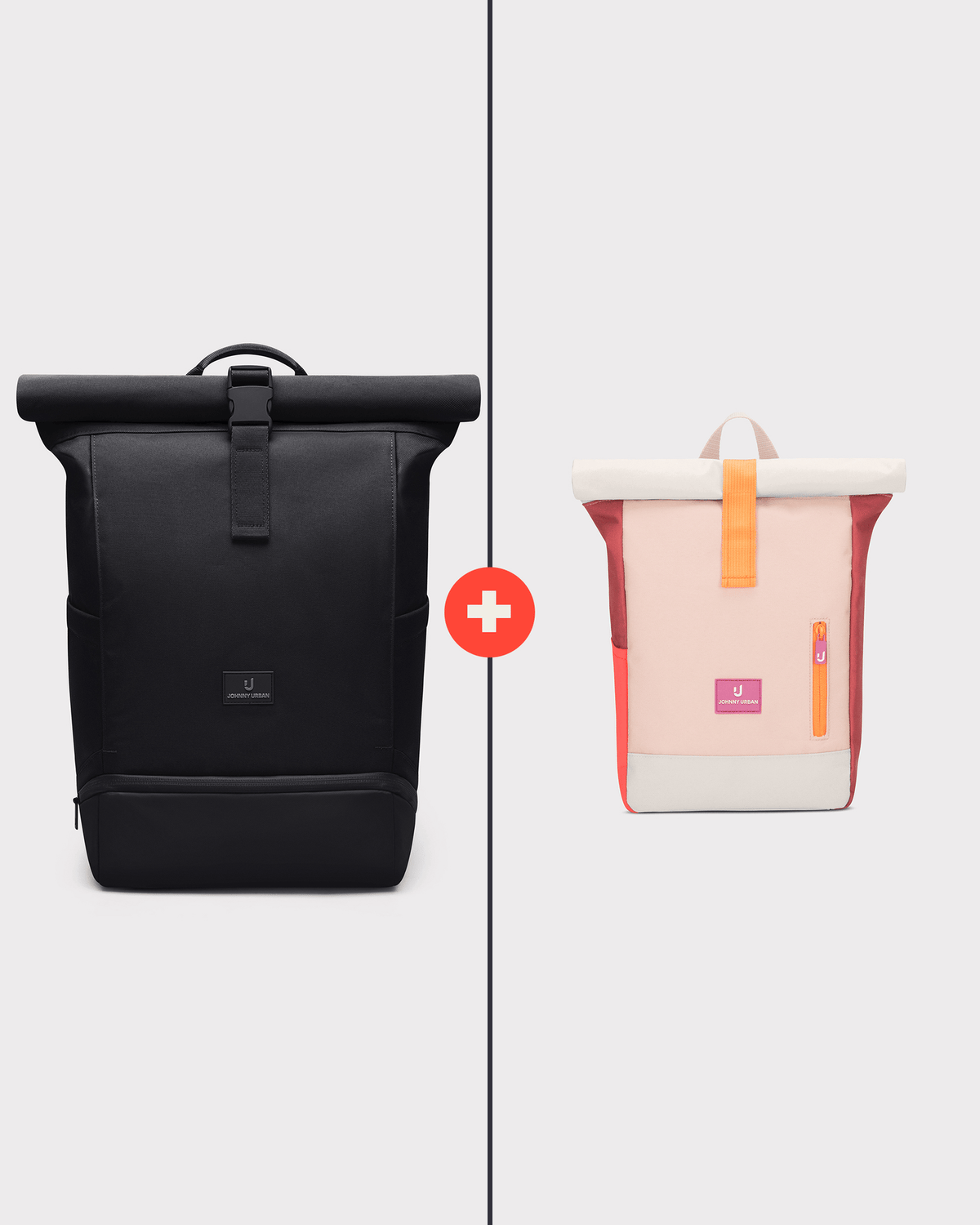 Rolltop + Kinderrucksack Bundle
