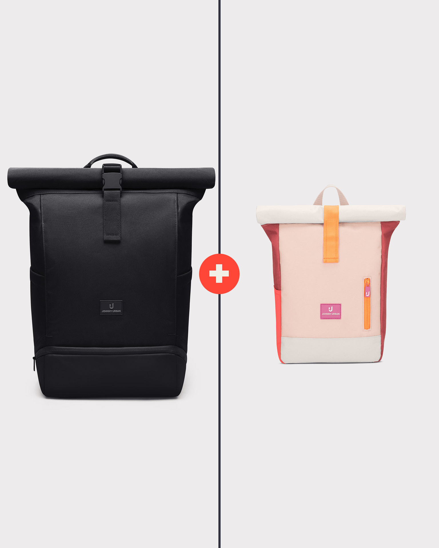 Rolltop + Kinderrucksack Bundle