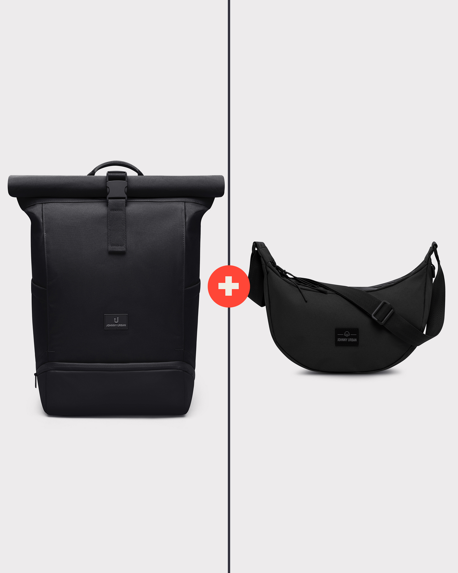 Rucksack + Half Moon Bag Bundle