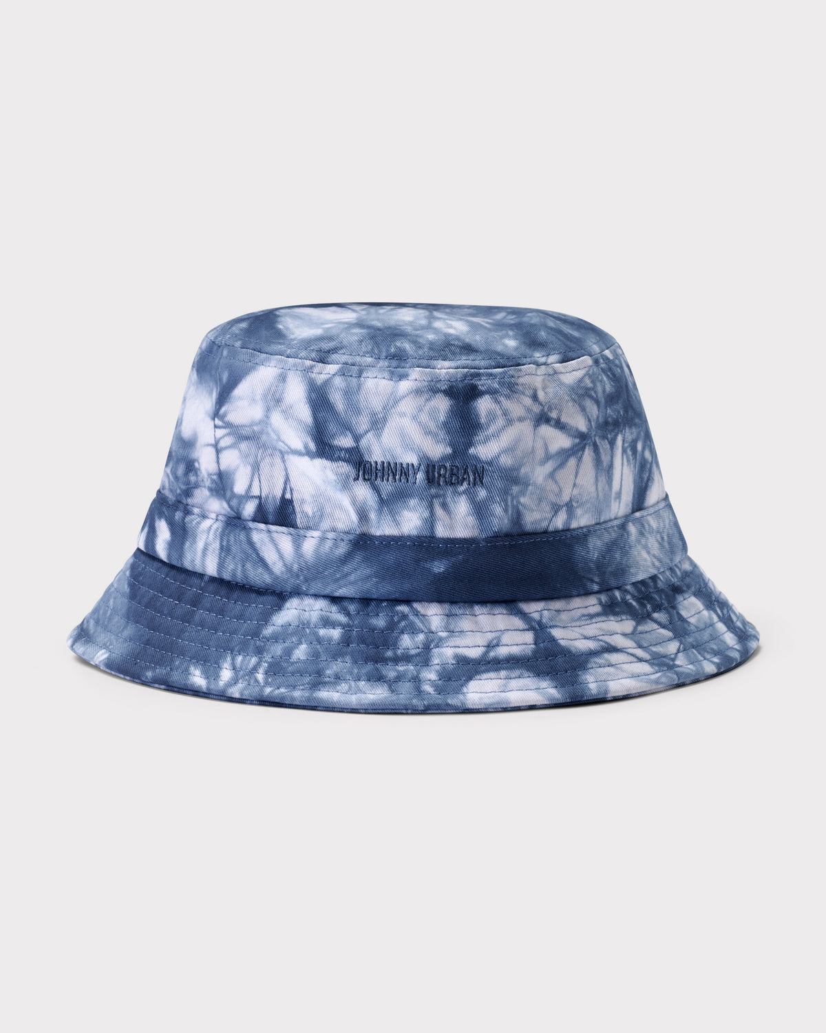 Johnny Urban Bucket Hat 'Gill' mit blau-weißem Batikmuster