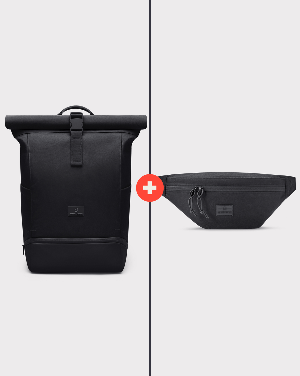 Rucksack + Bauchtasche Bundle