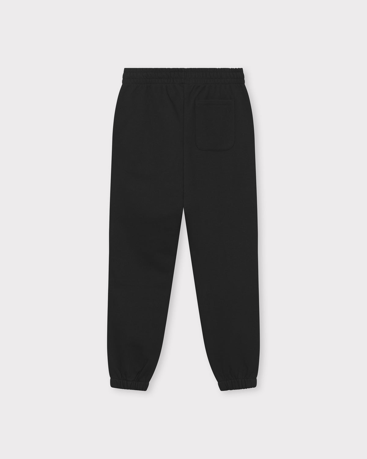 Schwarze unisex Jogginghose "Owen" von Johnny Urban mit elastischem Bund und Bündchen, eine Gesäßtasche