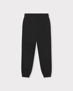 Schwarze unisex Jogginghose "Owen" von Johnny Urban mit elastischem Bund und Bündchen, eine Gesäßtasche